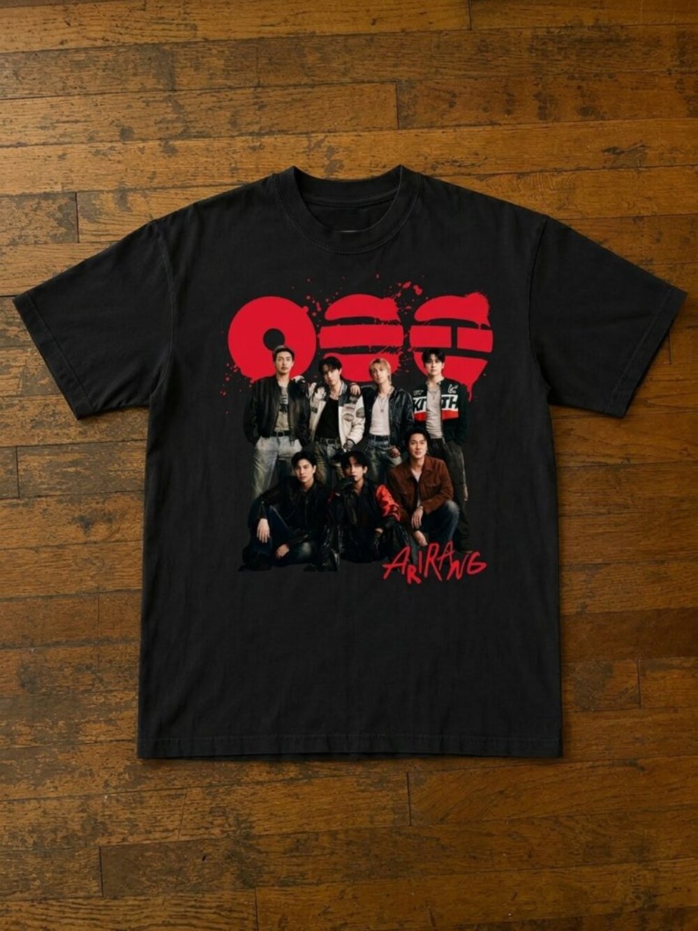 Bangtan Members Arirang Magazine Unisex Tshirt Reprint